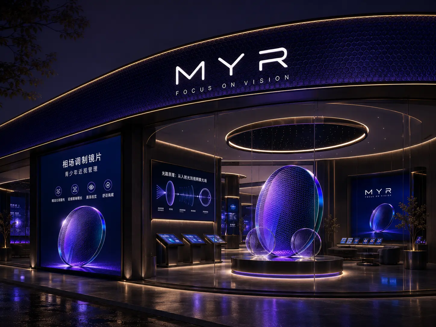 MYR迈耶尔区域旗舰与品牌展示空间概念设计
